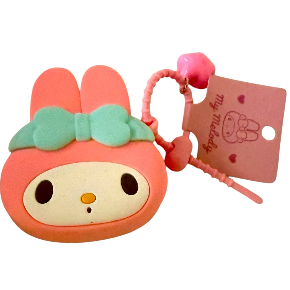 My Melody Body Wash Series Silicone Earphone Protective Case, zipper pouch coin